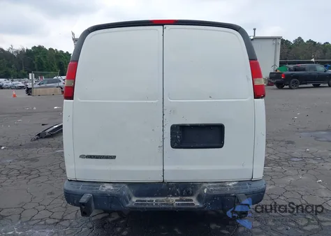 2011 Chevrolet Express 2500 Work Van из США, поврежденный, VIN 1GCWGFCA7B1178658